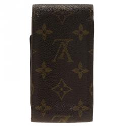 مملوكة مسبقًا جراب سجائر لوي فيتون كانفاس مونوغرامي