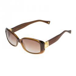 مملوكة مسبقًا نظارة شمسية لوي فيتون سوبكون غليتر بنية