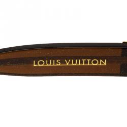 مملوكة مسبقًا نظارة شمسية لوي فيتون سوبكون غليتر بنية