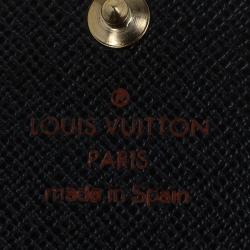 مملوكة مسبقًا Louis Vuitton Black Epi Leather 4 Keys Holder