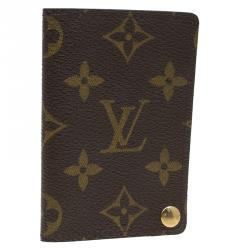 Pre Owned Louis Vuitton Monogram Canvas Card Holder