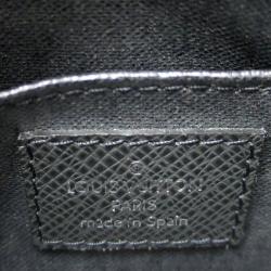 Pre Owned Louis Vuitton Ardoise Taiga Leather Trousse Ivan Toiletry Bag