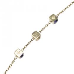 Pre Owned Louis Vuitton Gamble Gold Tone Necklace