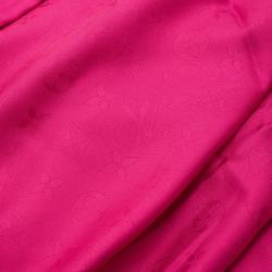 مملوكة مسبقًا Louis Vuitton Pink Monogram Silk Shawl