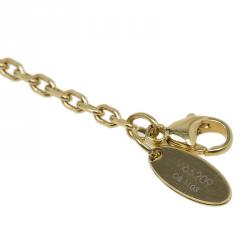 Pre Owned Louis Vuitton Gamble Gold Tone Bracelet