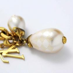 Pre Owned سوار لوي فيتون بيرل دامييه ذهبي اللون 18 سم