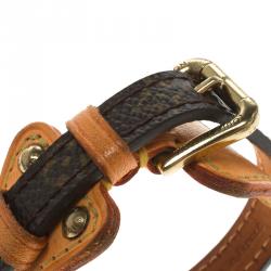 Pre Owned Louis Vuitton Theda Monogram Canvas Bracelet