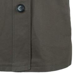 Louis Vuitton Khaki Mid-Length Coat M
