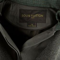 Louis Vuitton Khaki Mid-Length Coat M