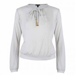 Louis Vuitton Beige Long Sleeve Top M