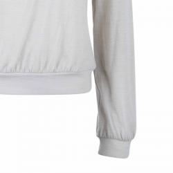 Pre Owned Louis Vuitton Beige Long Sleeve Top M