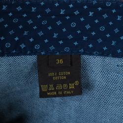 Louis Vuitton Blue Denim Jeans S