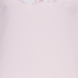 Pre Owned Louis Vuitton Cotton Lace Long Sleeve Top S
