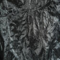Louis Vuitton Metallic Silver Sleeveless Top M