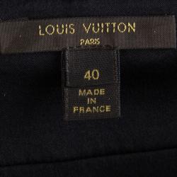 Louis Vuitton Metallic Silver Sleeveless Top M