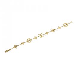 Louis Vuitton Idylle Blossom Bracelet - 18K Yellow Gold Station, Bracelets  - LOU505385