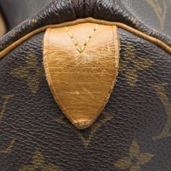 Pre Owned Louis Vuitton Monogram Canvas Speedy 40 