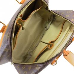 Pre Owned Louis Vuitton Monogram Canvas Deauville Bag