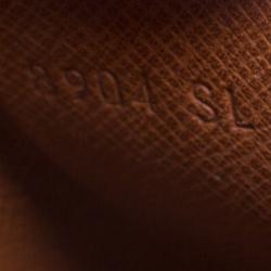 Pre Owned Louis Vuitton Monogram Canvas Cartouchiere MM Bag