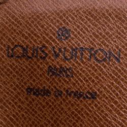 Pre Owned Louis Vuitton Monogram Canvas Cartouchiere MM Bag