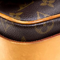 Pre Owned Louis Vuitton Monogram Canvas Cartouchiere MM Bag