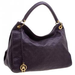 Pre Owned Louis Vuitton Aube Monogram Empreinte Leather Artsy MM Bag