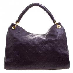 Pre Owned Louis Vuitton Aube Monogram Empreinte Leather Artsy MM Bag