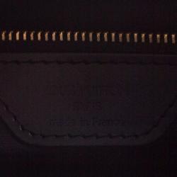 Pre Owned حقيبة لوي فيتون فيغاري جلد أيبي سوداء MM