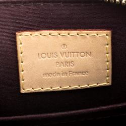 Pre Owned Louis Vuitton Amarante Monogram Vernis Alma BB Bag