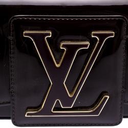 Pre Owned Louis Vuitton Amarante Vernis Sobe Clutch