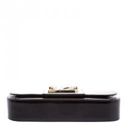 Pre Owned Louis Vuitton Amarante Vernis Sobe Clutch