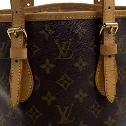 Pre Owned حقيبة لوي فيتون باكت صغيرة كانفاس مونوغرامي