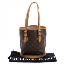 Pre Owned حقيبة لوي فيتون باكت صغيرة كانفاس مونوغرامي