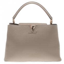 Louis Vuitton Capucines BB Beige Taurillon Leather Bag, Luxury, Bags &  Wallets on Carousell