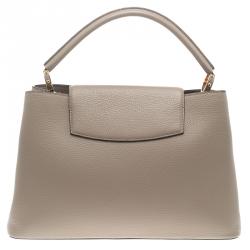 Pre Owned حقيبة لوي فيتون كابوشينس جلد توريلون بيج