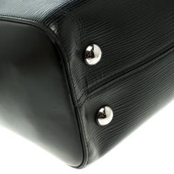 Louis Vuitton Black Epi Leather Cluny MM Bag