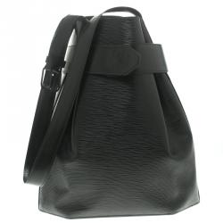 Louis Vuitton Shoulder Bag Dog Face Black in Epi Leather with Gold-tone - US
