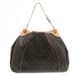 Pre Owned Louis Vuitton Monogram Canvas Galliera GM Bag