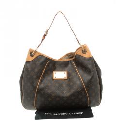 Pre Owned Louis Vuitton Monogram Canvas Galliera GM Bag