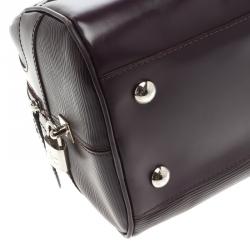 حقيبة لوي فيتون بولينغ مونتيغن جلد أيبي بنفسجية GM