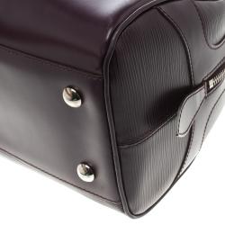 حقيبة لوي فيتون بولينغ مونتيغن جلد أيبي بنفسجية GM