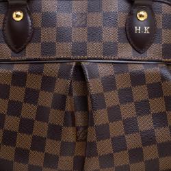 Pre Owned Louis Vuitton Damier Ebene Canvas Trevi PM Bag