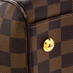 Pre Owned Louis Vuitton Damier Ebene Canvas Trevi PM Bag
