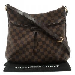 Pre Owned حقيبة لوي فيتون بلومسبري كانفاس دامييه أيبين PM