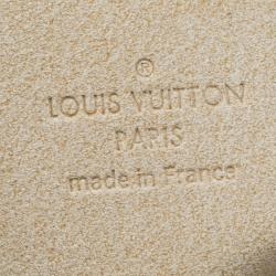 Pre Owned Louis Vuitton Damier Azur Canvas Trunk Labels Milla Pochette Accessoires