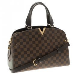 Pre Owned حقيبة لوي فيتون كينسينغتون بولينغ كا نفاس دامييه أيبين