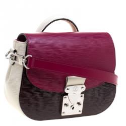 مملوكة مسبقًا حقيبة لوي فيتون إدين جلد أيبي ثلاثية اللون PM