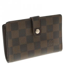 Louis Vuitton Monogram Canvas Port Feuille Vienoise French Purse Wallet