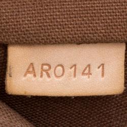 Pre Owned Louis Vuitton Monogram Canvas Thames PM Shoulder Bag