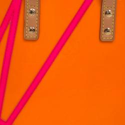 Pre Owned حقيبة لوي فيتون روبرت ويلسون ريدي إصدار محدود فيرنيه مونوغرامي برتقالية نيو PM